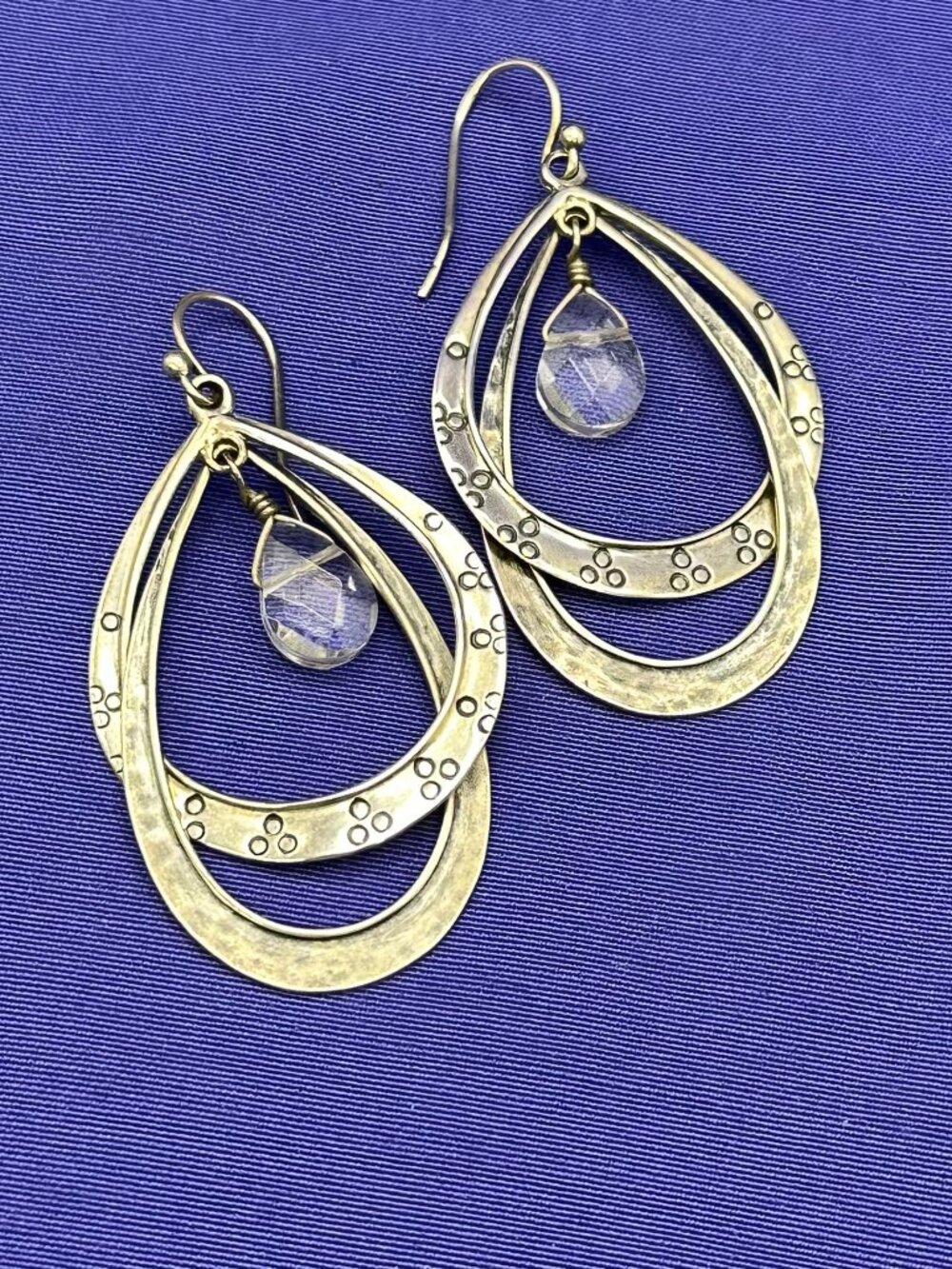 Silpada Sterling Silver & Crystal Earrings